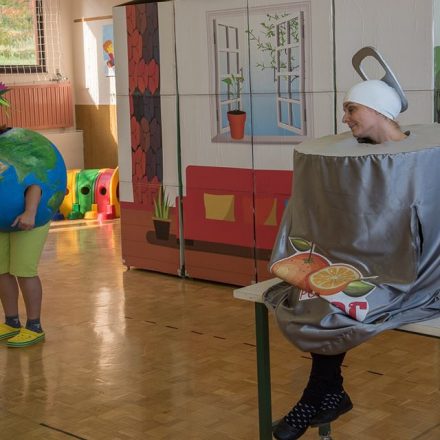 Minka Pločevinka v zasavskih vrtcih in šolah