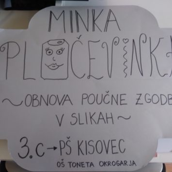 Otroci ustvarjajo Minko Pločevinko